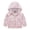 Pink 2, variant on YTDSCS Kids Toddler Sun Shirt Hooded Jacket Rashguard for Boys Girls Printed Sunsuits Coats Long Sleeve Zipper Rash Guard with Storage Bag for 3-12T