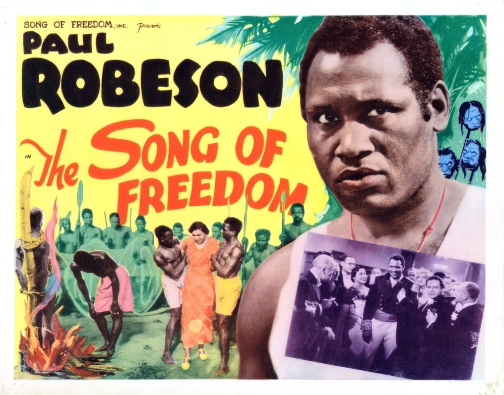 Song Of Freedom Us Poster Paul Robeson 1936 Movie Poster Masterprint