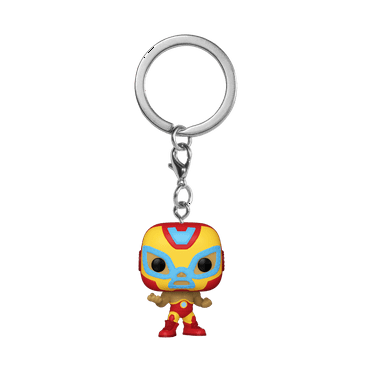 Funko POP! Keychain: Marvel Lucha Libre - Iron Man