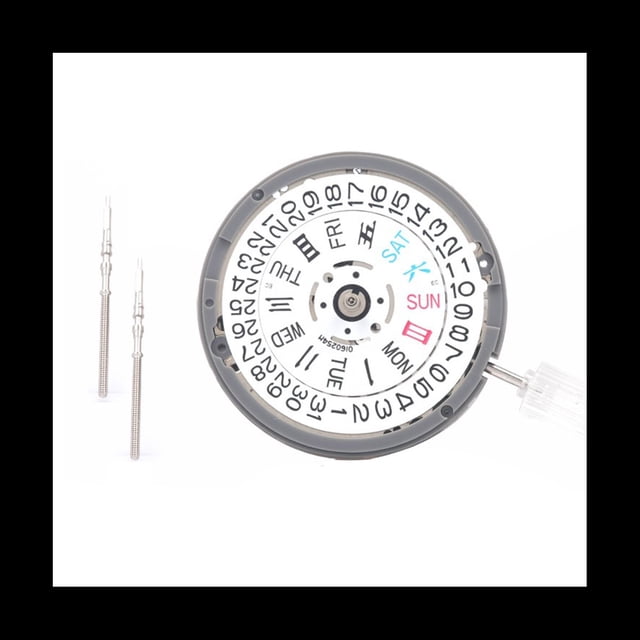 Movimiento NH36 NH36A Movimiento MecáNico AutomáTico 3 DíGitos Calendario Doble Reemplazo 4R36 / 7S36 Accesorios de Reloj
