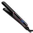 thumbnail image 1 of Vogacara Plancha de pelo automática de cerámica 2 en 1 de 110v-220v, plancha de pelo multifuncional alargada de calentamiento rápido para cabello seco Cuidado del cabello black US Plug Vogacara CE001013-02B, 1 of 8
