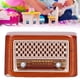 thumbnail image 5 of Radio De Casa De Muñecas, Decoración, Juguete De Radio De Casa De Muñecas Simulado Retro Encantador De Madera Para Juego Interactivo, 5 of 8