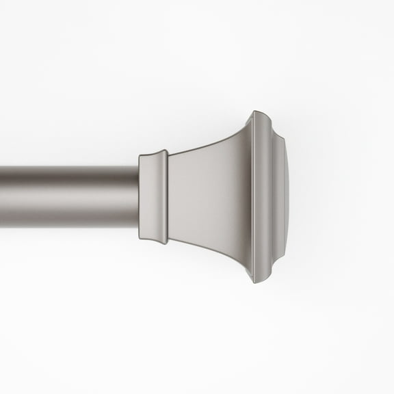 Mainstays 1" Square Single Curtain Rod Set, 30-84"