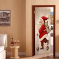 thumbnail image 4 of Adhesivo De Ventana De Navidad, 2 Uds., Pegatina De Papá Noel De Pvc, Pegatina De Pared De Navidad Impermeable Para Puerta De Espejo, Oficina, Sala De Estar Minnieouse HA019948-00, 4 of 6