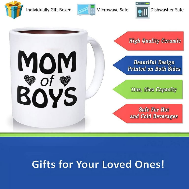 Boy Mama Coffee Mug - Mom Gift