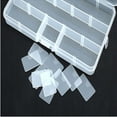 thumbnail image 4 of potrochi Tackle Box Fishing Tackle Box Organizer Clear Tacklebox Bead Organizer Box Plastic Organizer Tackle Storage Boxes with Dividers, Fishing Tackle Tray Box, 4 of 7