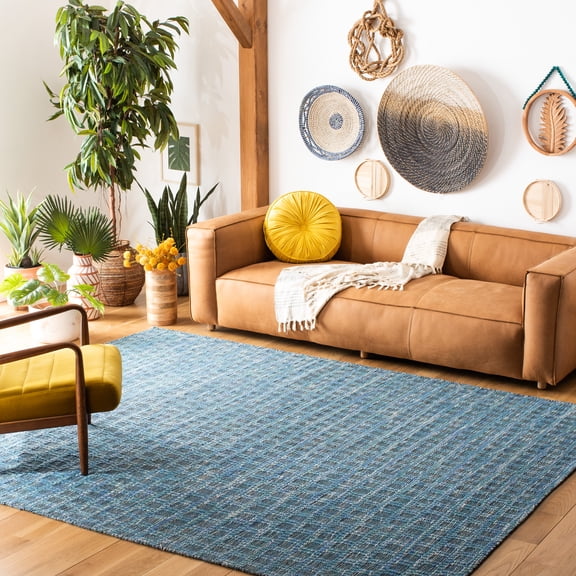 Safavieh Kilim Ottoline Geometric Area Rug, Blue/Black, 8' x 10'