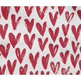 thumbnail image 5 of oneOone Cotton Flex Red Fabric Valentine Heart Fabric For Sewing Printed Craft Fabric By The Yard 40 Inch Wide, 5 of 5
