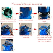 TECHTONGDA Farm Animal Feed Pellet Mill Machine 8MM Chicken Feed Granulator 4500W 220V