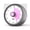 Black Pink, variant on Time Timer Visueller Timer Kinder - Countdown Short Time Alarm Clock Simulation Timer Suitable for All Ideal Options to Prevent ADHD And Autism