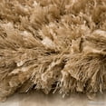 thumbnail image 6 of Allstar Beige Solid Thick Modern Shaggy Area Rug (7' x 10' 2"), 6 of 6