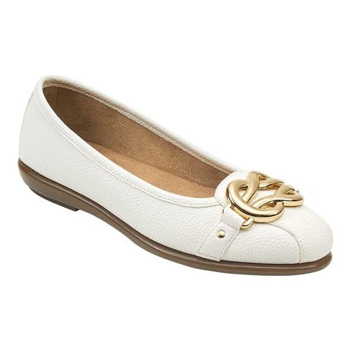 qupid flat trim loafer mules