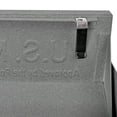 thumbnail image 3 of Mail Manager X3 Locking Mailbox Combo Kit w/ In-Ground Post, Black & Granite, 3 Way Multi Mount High Security Cluster, 3 of 13