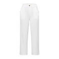 thumbnail image 4 of Womens Trousers Back Pants Elastic Waist Drawstring Pants Casual Pants Womens Fall Clothes Business Casual Casual Pants Set for plus Size Women Women Pants Casual Elastic Waist Dress Pants for Women, 4 of 8