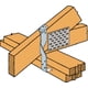 thumbnail image 2 of Correa giratoria Simpson Strong-Tie de acero galvanizado, 30 cm x 3 cm, 2 of 4