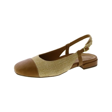 Vionic Womens Petaluma Leather Slingback Mules