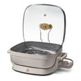 thumbnail image 4 of Beautiful 5 in 1 Electric Skillet - Expandable up to 7 Qt, Porcini Taupe by Drew Barrymore, 4 of 13