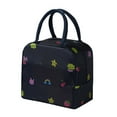 thumbnail image 1 of EQWLJWE Sac à Lunch Imprimé pour Femmes Boîte Fourre-Tout Réutilisable en Toile Conteneur Réfrigérant Porte-Repas Portable Résistant à l'Eau pour Enfants Filles pour l'École, 1 of 2