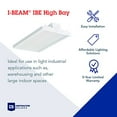 thumbnail image 2 of Lithonia Lighting IBE 22LM MVOLT 50K 22,000 lumens Linear High Bay, 5000k | Daylight, 2 of 2