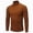 W153-Coffee, variant on Mens Mock Turtleneck Sweater Long Sleeve Shirts Slim Fit Pullover Thermal Lightweight Undershirts Casual Tops(W153-Blue)