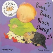 Angle View: Baa, Baa, Black Sheep!: American Sign Language [Board book - Used]