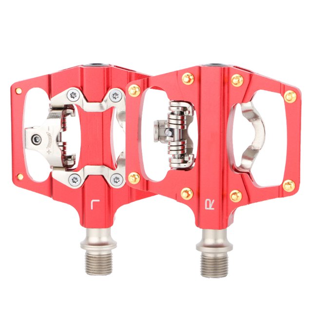 Yuarrent 1 par de accesorios mejorados para Pedal de bicicleta, mejora la seguridad de la fricción, piezas de ciclismo, tablero de sellado resistente al Ciclismo Rojo Yuarrent OD024527-02