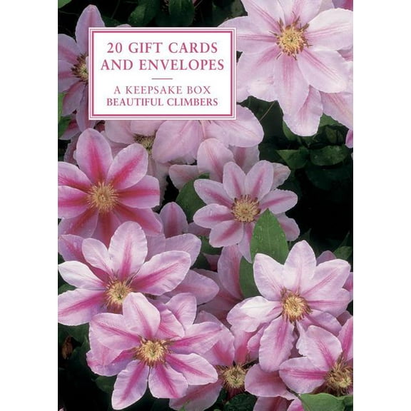 Tin Box of 20 Gift Cards and Envelopes: Beautiful Climbers : A fabulous collection of floral notecards and envelopes contained within a pretty keepsake tin box (General merchandise)
