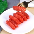 thumbnail image 2 of 4 Pcs Modèle Réaliste de Hot-Dog pour Décoration de Boutique et de Restaurant en PVC Rouge, 2 of 8