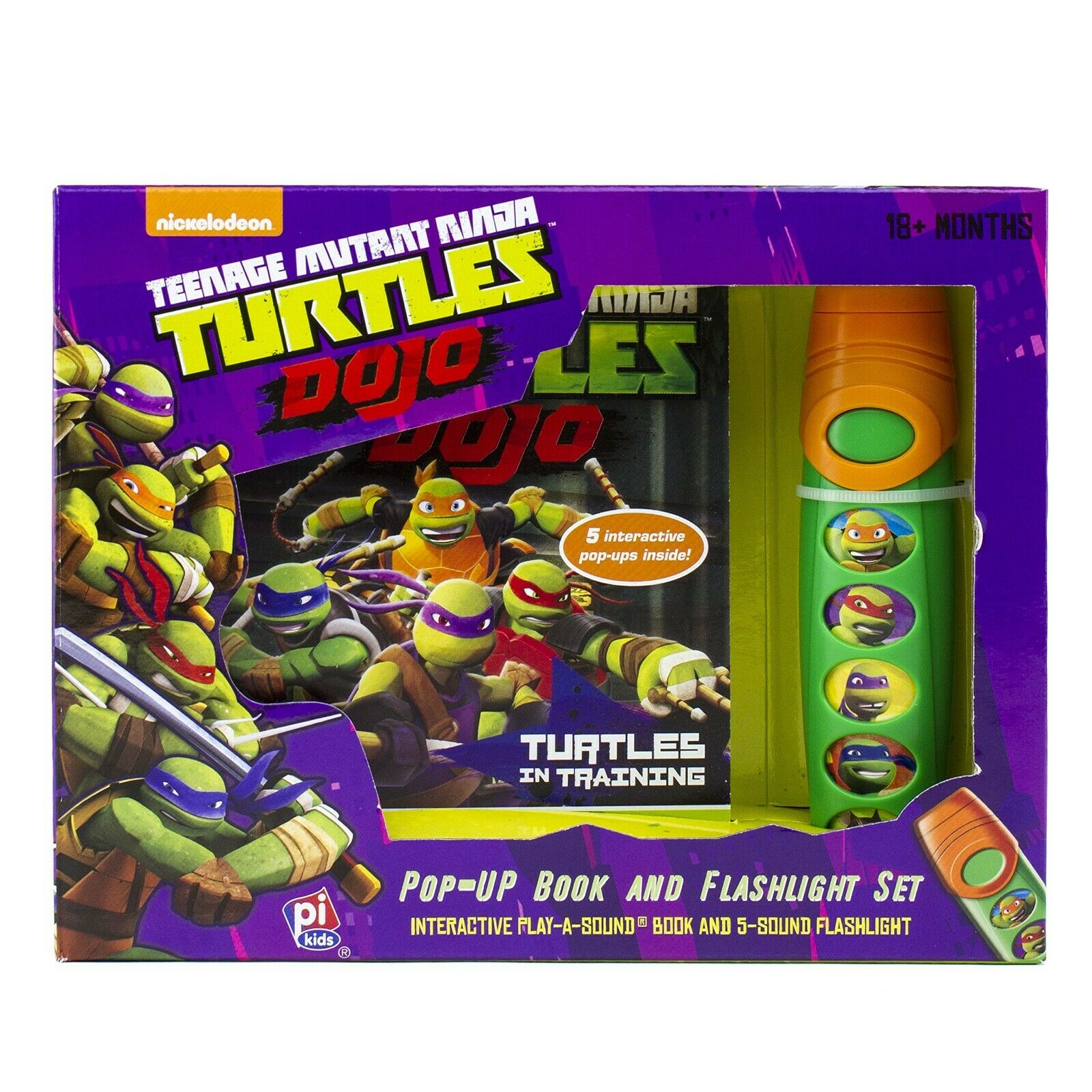 Dojo　Teenage　Book　Ninja　Mutant　Pop-Up　Turtles　and
