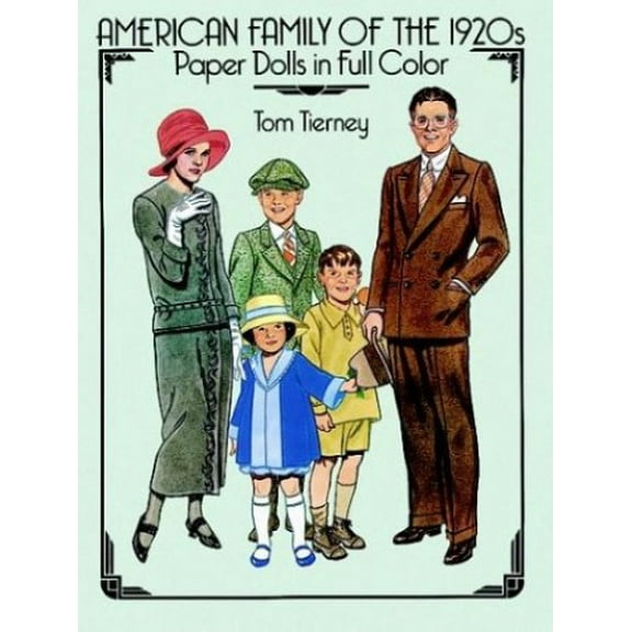 Pre-Owned American Family of the 1920s Paper Dolls in Full Color (Paperback) 0486258254 9780486258256