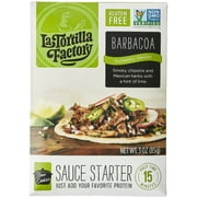 La Tortilla Factory, Barbacoa Slow Cooker Sauce Starter, 3oz