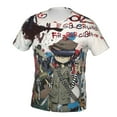 thumbnail image 2 of Gorillaz Men's Short-Sleeve T-Shirt Summer Casual Tee Top Breathable Crewneck T-Shirt Xx-Large, 2 of 7