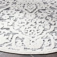 thumbnail image 6 of SAFAVIEH Cabana Ruadhan Ivory/Grey 2'2"X9' Runner Indoor/Outdoor Area Rug Ivory/Grey, 6'7" x 6'7" Round, 6 of 10