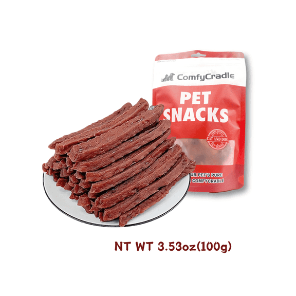 ComfyCradle Soft & Chewy Duck and Milk Stick Dog Treats, 3.5 oz (100g), High-Protein Training Rewards for All Dog Sizes