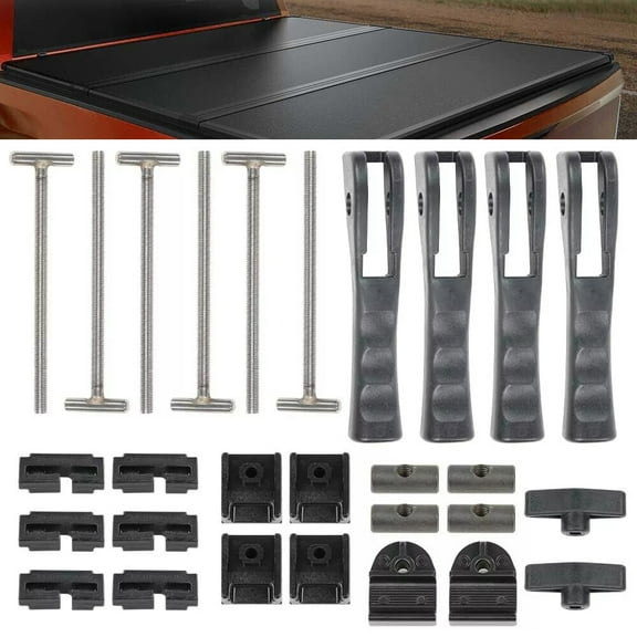 Universal Replacement Parts For Hard Tri-Fold Tonneau Cover Rear/ Front Clamp US