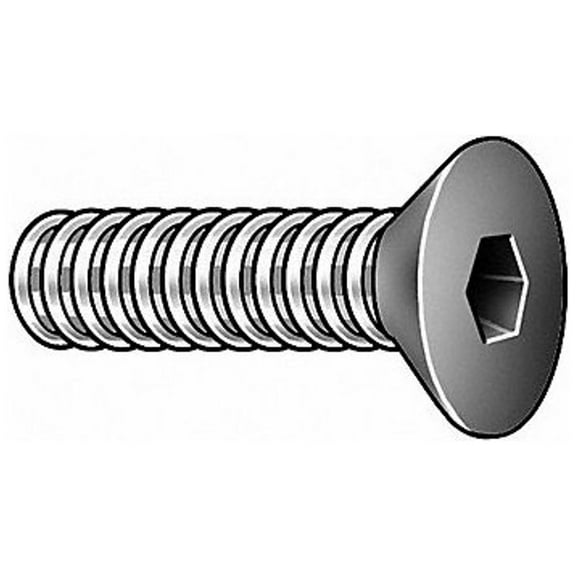 Manufacturer Varies ScktFltHdScrw,Steel,3/8"-16,1"L,PK5 MPB3587