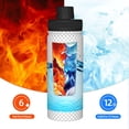 thumbnail image 5 of Cauagu Crystal Clear Water Splash Print 18oz Vacuum Insulated Stainless Steel Water Bottle,Coffee Travel Mug Spill Proof with Lid,Thermos Cup for Keep Hot/Ice Water Drinks, 5 of 7