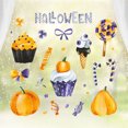 thumbnail image 4 of Pegatinas de pared de pastel de calabaza de Halloween, 24 Uds., pegatinas de cristal para ventana, decoración de embellecimiento de fiesta Levamdar  BST3141035, 4 of 5