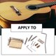 thumbnail image 4 of Soidarity Sistema de trémolo Juego de puentes Sillines de acero inoxidable Brazo de trémolo Ligero Accesorios para instrumentos musicales, 4 of 6