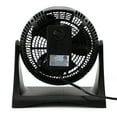 thumbnail image 4 of Proctor Silex 8 Inch 35 Watt 3-Speed Adjustable Tilt Desk Office Fan in Black, 4 of 5
