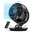 thumbnail image 2 of Dreo Table Fans for Home Bedroom, 9 Inch Quiet Oscillating Floor Fan with Remote, Air Circulator Fan for Whole Room, 70ft Powerful Airflow, 120? Adjustable Tilt, 4 Speeds, 8H Timer, 2 of 4