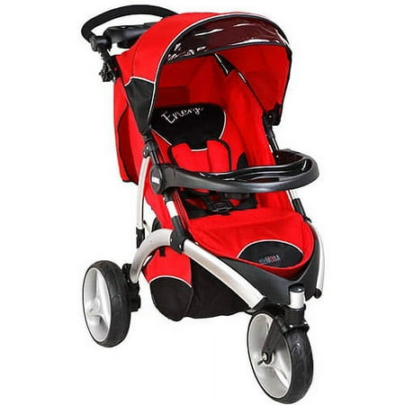 Mia Moda - Energi 3-Wheel Stroller, Rosso