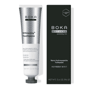 (Pack Of 8) Boka Whitening Refresh Mint Toothpaste 3.4 Oz