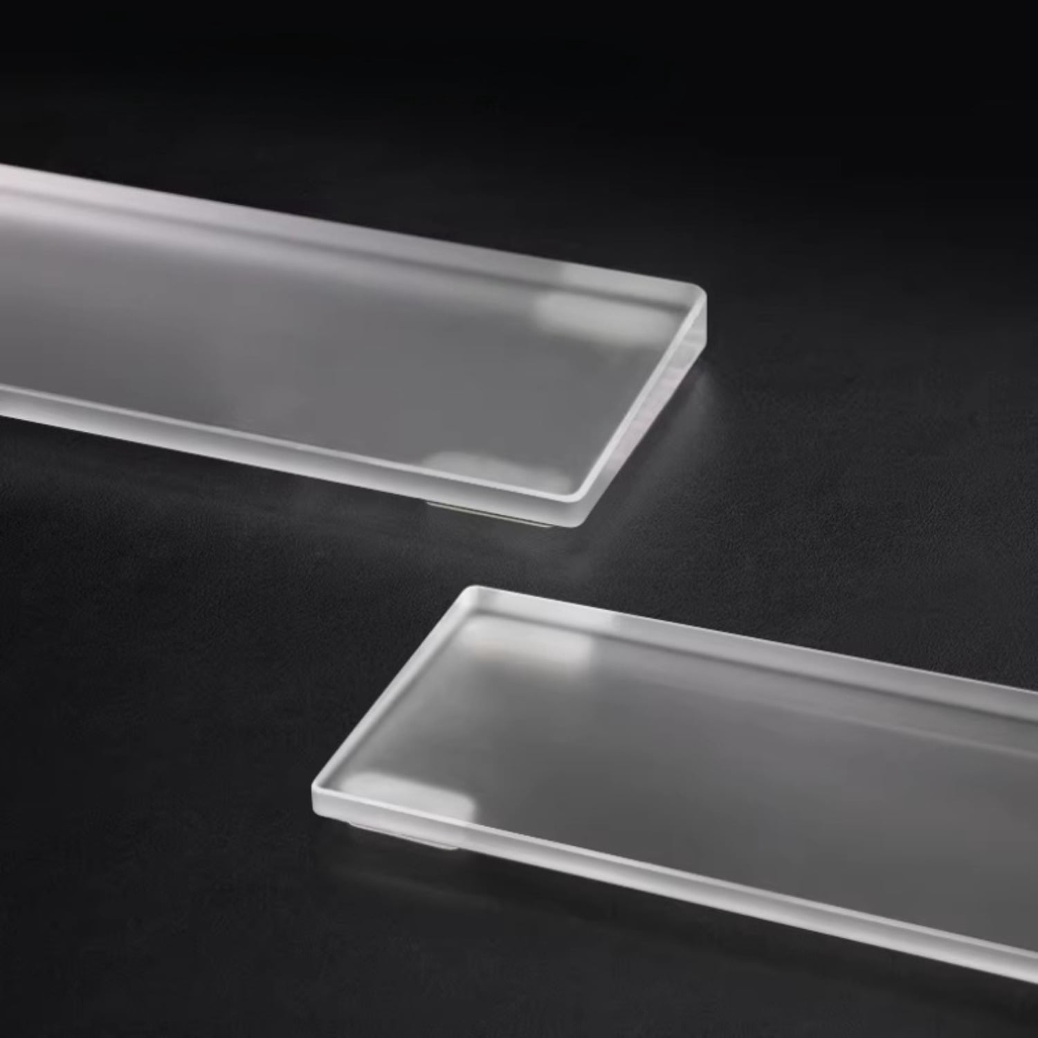 Acrylic Wrist Rest for ROG Azoth Extreme & ROG Azoth, Ergonomic Palm Support Pad for ROG Mechanical Gaming Keyboards, Clear Hand Rest