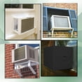 thumbnail image 6 of Window AC Cover 18 Oz Waterproof - 100% Weather Resistant AC Window Unit Cover with Air Pockets and Elastic for Snug Fit (17W x 12D x 13H, Black), 6 of 6