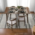 thumbnail image 6 of Abbet Modern Solid Wood Walnut Dining Room & Kitchen Table and 4 Chair Set, 6 of 6