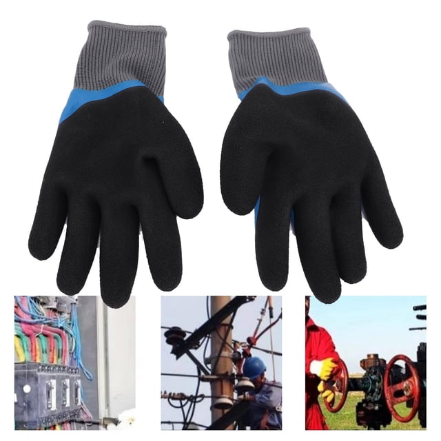 Guantes Guantes De Electricista Aislados Guantes De Trabajos Eléctricos No Inflamables Antideslizantes De Goma Con Pantalla Táctil