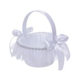 thumbnail image 2 of Elegant Wedding Flower Basket Style 5722 for Flower Girl Decor, By Meiiso, Large Inventory!, 2 of 7