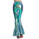 thumbnail image 3 of Women's Flared Pants Mermaid Wide Leg Pants Hippie Metallic Pants XinmuL, 3 of 4