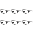 thumbnail image 1 of Gafas de sol de ciclismo Protección UV Gafas de bicicleta MTB Gafas de bicicleta (transparente) Negro, 1 of 6